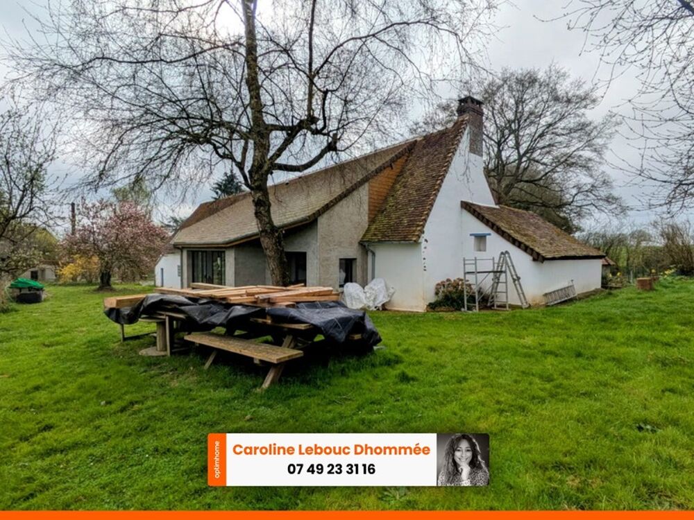 Vente Maison Longre 190m 6 chambres parc 6000m La ferte bernard