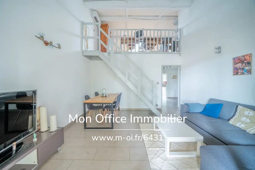 Vente Appartement Référence : 6431-VCA. - Appartement T3 avec salon cathédrale et accès plage rapide Saint cyr sur mer