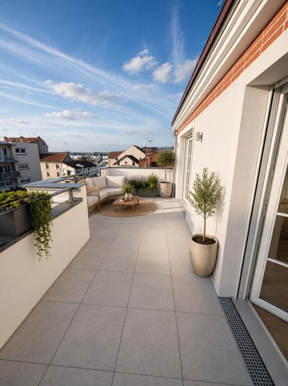 4 PIECES EN DERNIER ETAGE AVEC TERRASSE