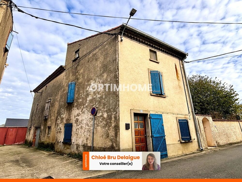 Toiture neuve, jardin, garage et potentiel d'aménagement : une maison de charme prête à accueillir vos projets ! (env. 76 m²)