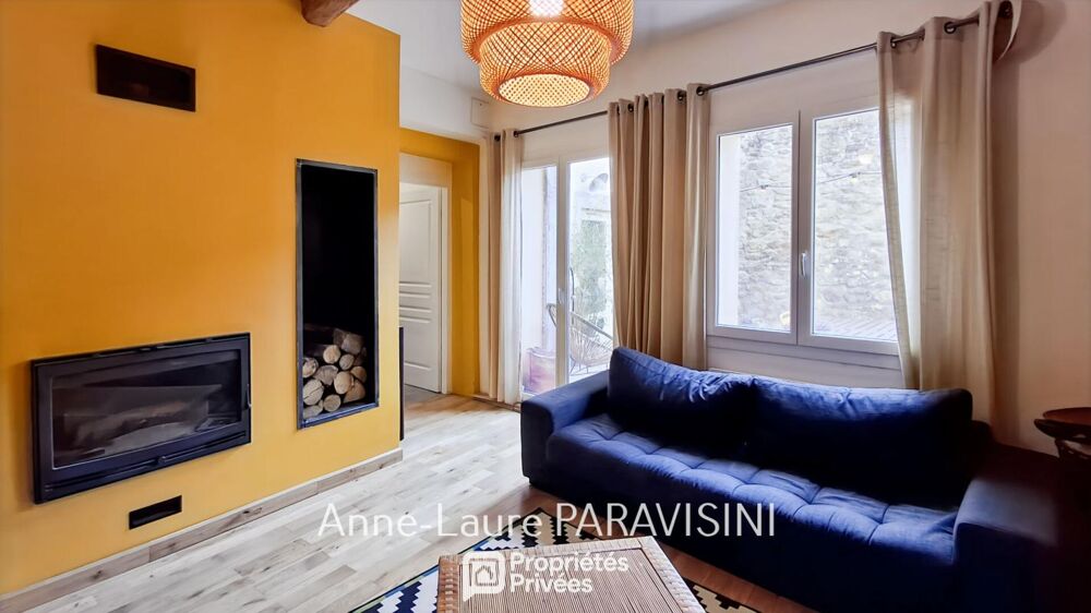 Vente Maison Pennautier - Charme de l'ancien et confort contemporain pour cette maison de village rénovée avec cour et 4 chambres Carcassonne