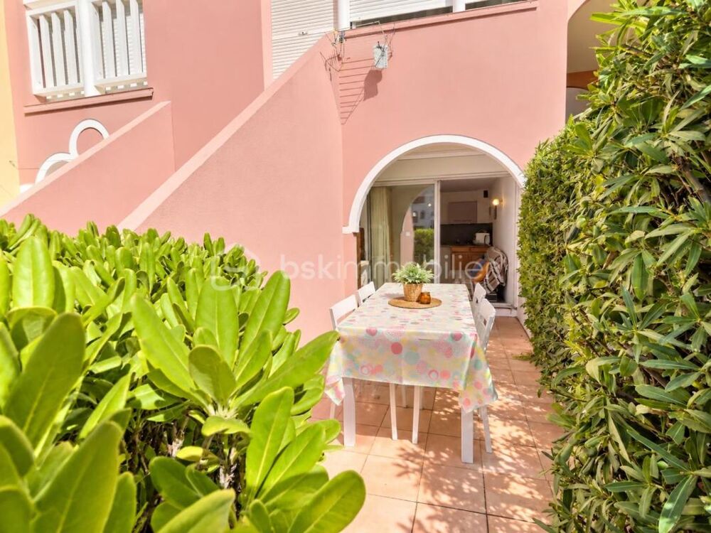 Vente Appartement T2 avec terrasse face au lac marin, parking et cellier Le barcares