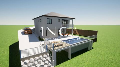   Villa T5 Le Moubin de 120 m� avec piscine sur terrain de 2 488 m� Villa - 5 pi�ce(s) - 120 m�