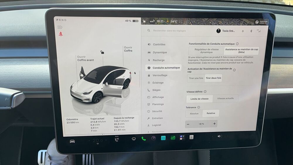 Model Y 300 cv Premium - Premi&egrave;re main Garantie constructeur 2023 occasion 72000 Le Mans