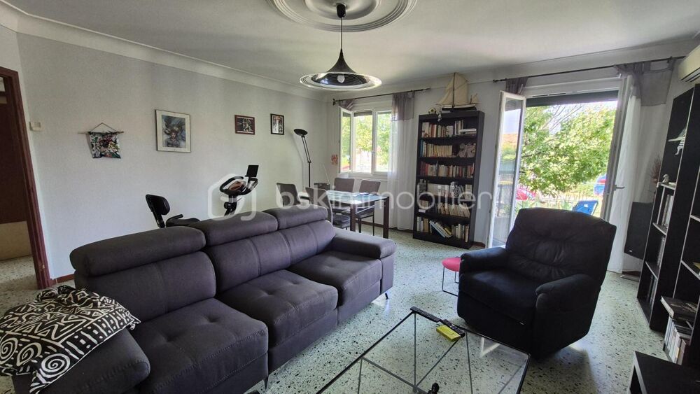 A VENDRE MAISON DEUX FACES TRAVERSANTE PLAIN PIED DE 85M² SUR TERRAIN DE 224M² A PALAU DEL VIDRE