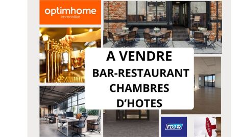 À vendre : Murs et Fonds de Commerce  Bar, Restaurant & Chambres d'Hôtes, proche CANCALE 580000 35260 Cancale