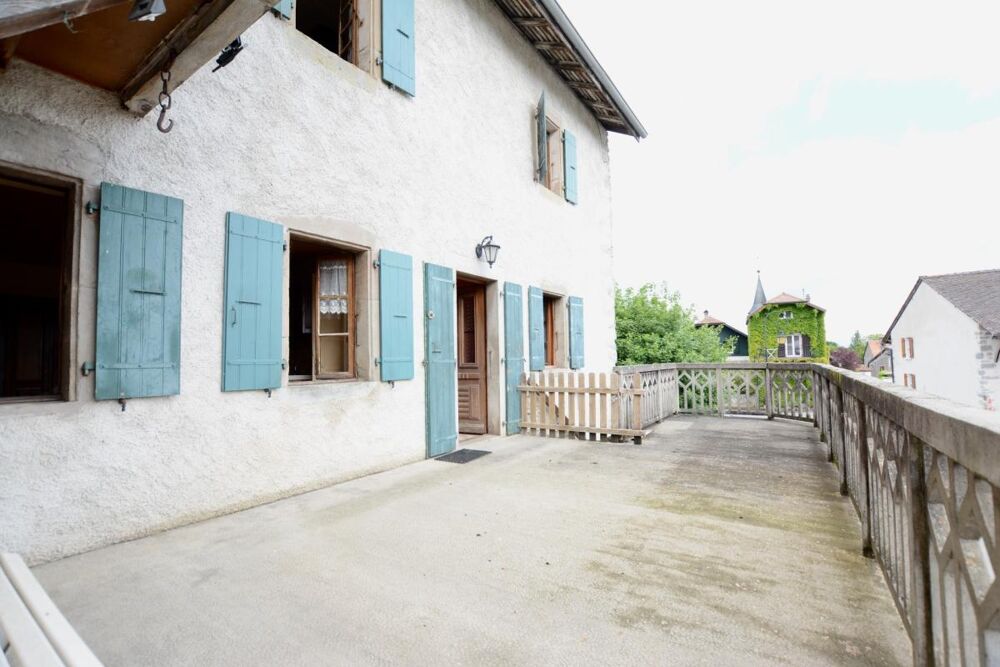 Maison mitoyenne à vendre 4 pièces - Terrain - Garage - LULLY (74)