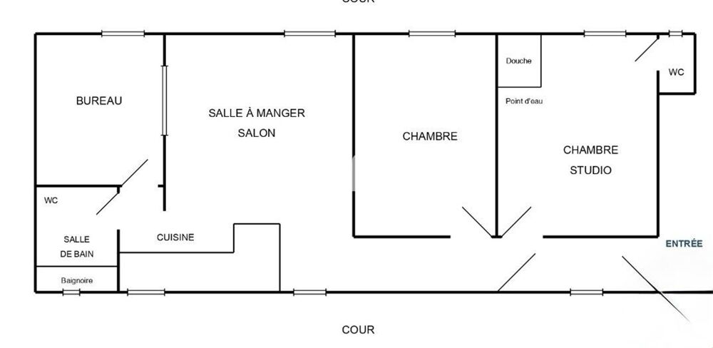 Vente Appartement Appartement rénové Paris 11