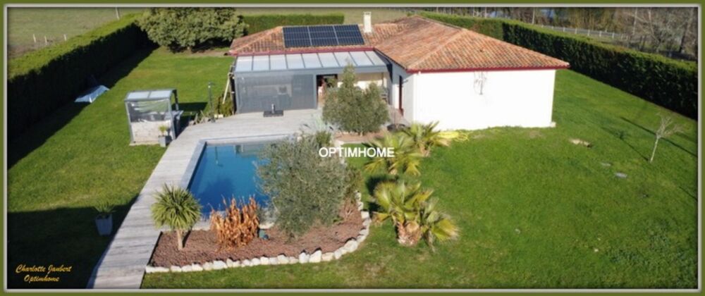 Elegante maison contemporaine + piscine proche de la ROCHE CHALAIS (24)