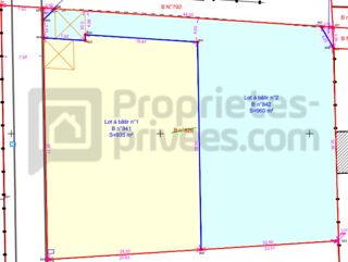  Terrain � vendre 935 m�