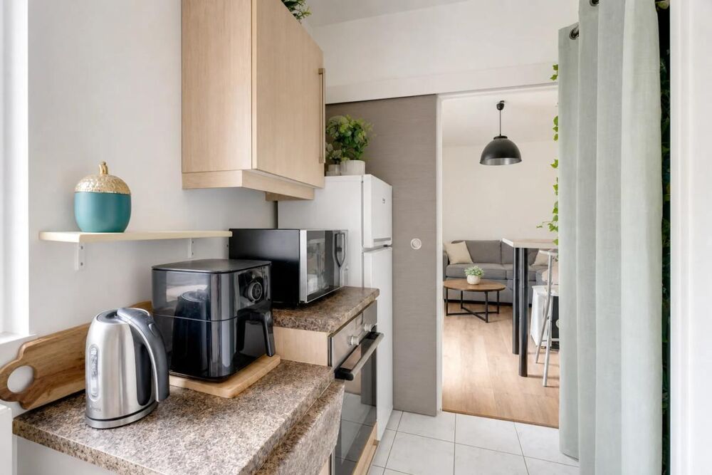 Charmant T1 26m² à Villeurbanne avec balcon