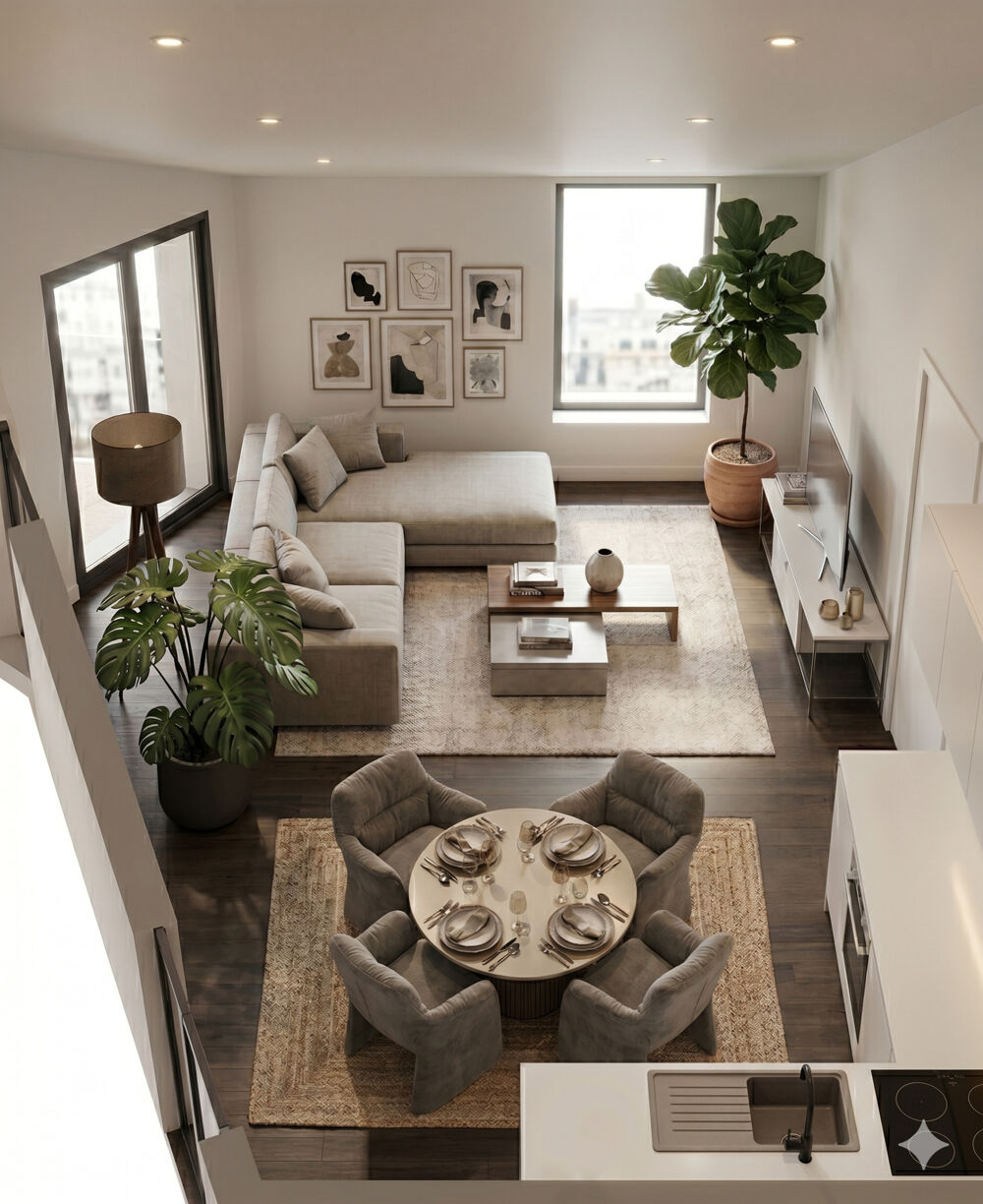 Vente Appartement T3 avec balcon et jardin partagé  à Pantin– Limite Pré-Saint-Gervais Pantin