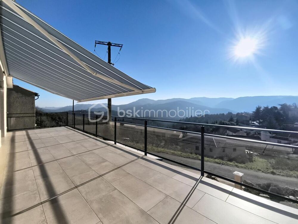 Maison contemporaine 122 m² + dépendance 85 m² + garage  Vue panoramique  Saint-Vincent-dOlargues