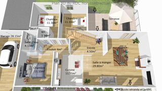  Maison � vendre 6 pi�ces 112 m�