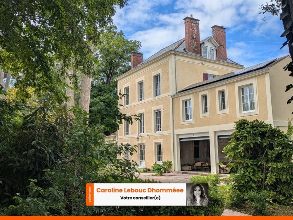 Vente Propriété/Château Demeure bourgeoise restaurée avec parc paysager et maison d'amis en centre-ville de Mamers Mamers