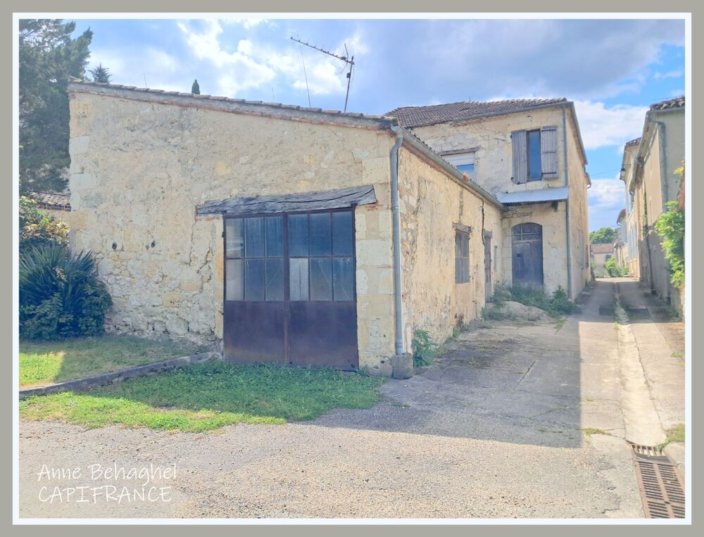 Lamontjoie Maison de village à vendre 196m2,à terminer de rénover