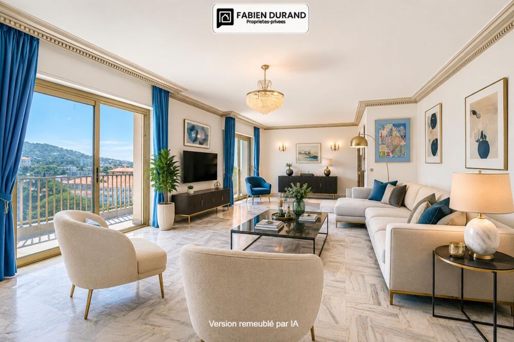 Vente Appartement Superbe 4 pièces dernier étage vue panoramique sur tout Cannes avec garage Cannes