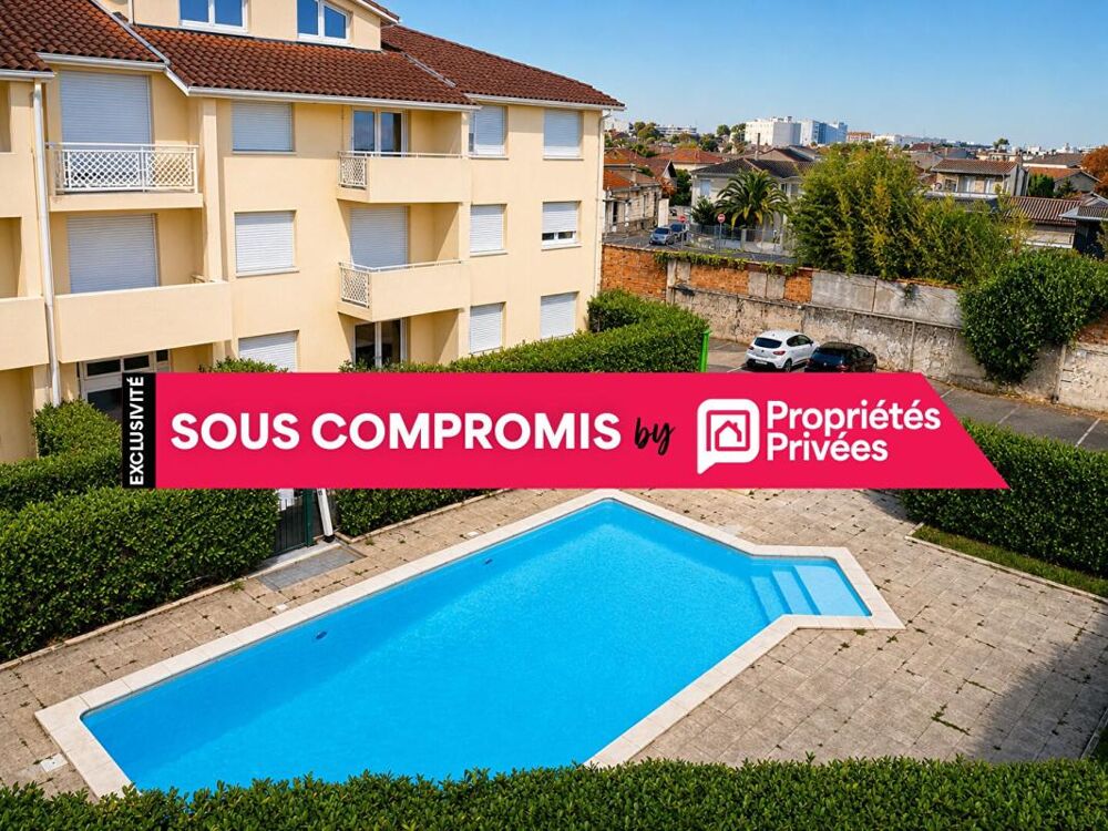 Appartement duplex Talence 2 pièces 32 m2 balcon, piscine et parking