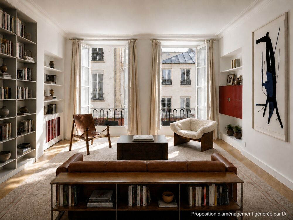 Vente Appartement Appartement traversant calme et lumineux PARIS 1er - MARCHÉ SAINT-HONORÉ / PLACE VENDÔME Paris 1