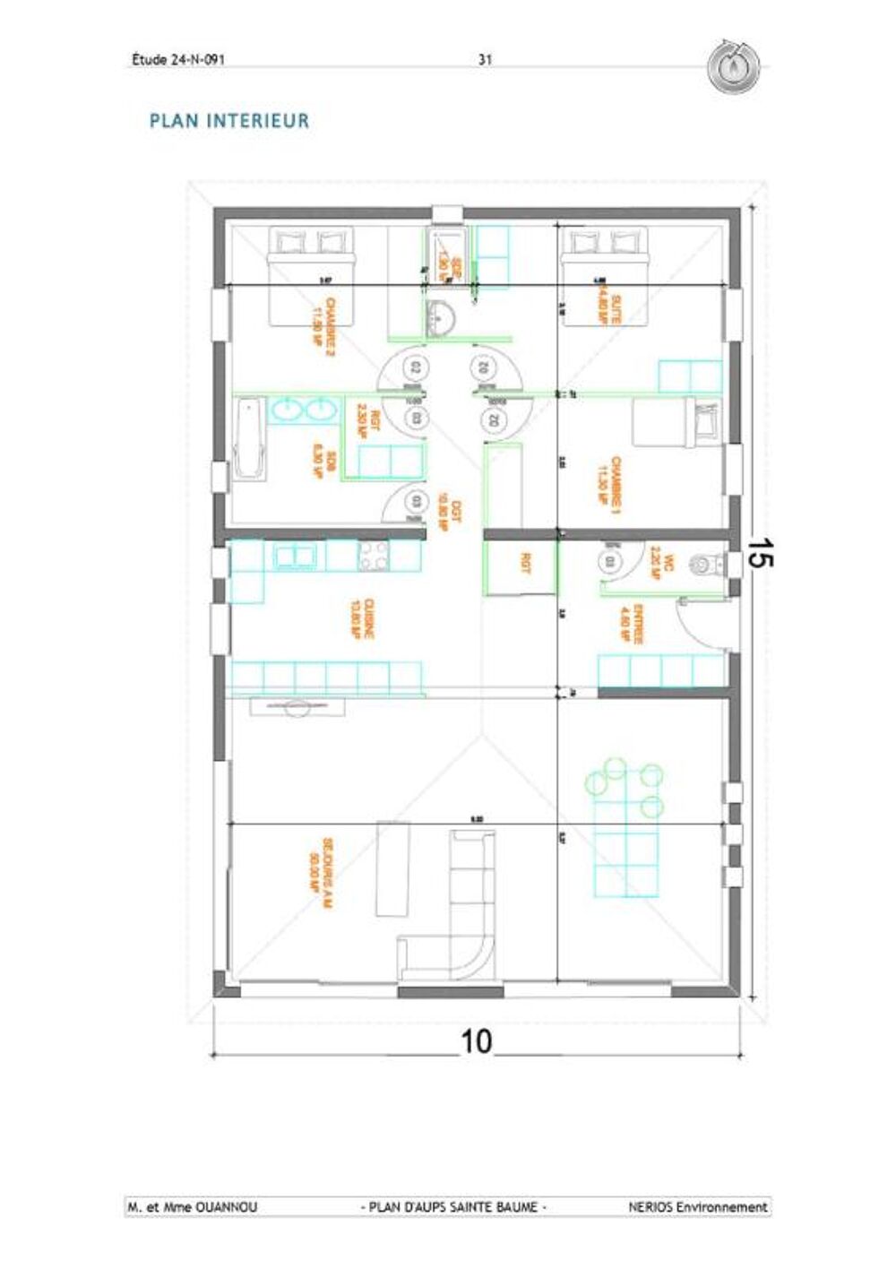 Vente Terrain Terrain  2000 m2 PC accorde Plan d aups sainte baume