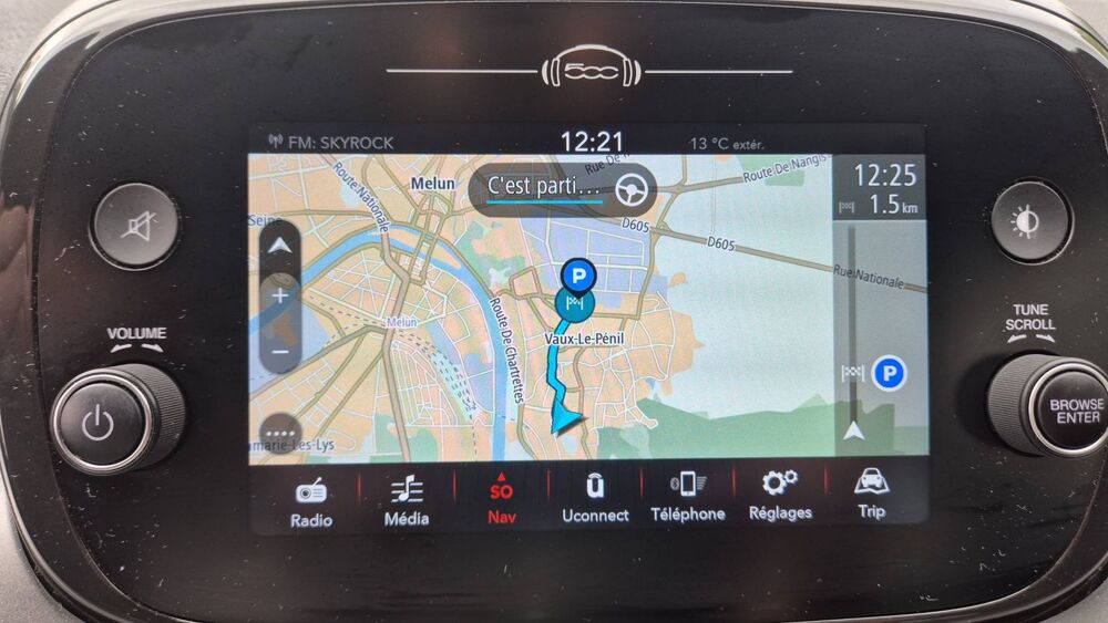 500 X II 1.3 T4 150 DCT6 Sport - Automatique 2021 occasion 77190 Dammarie Les Lys