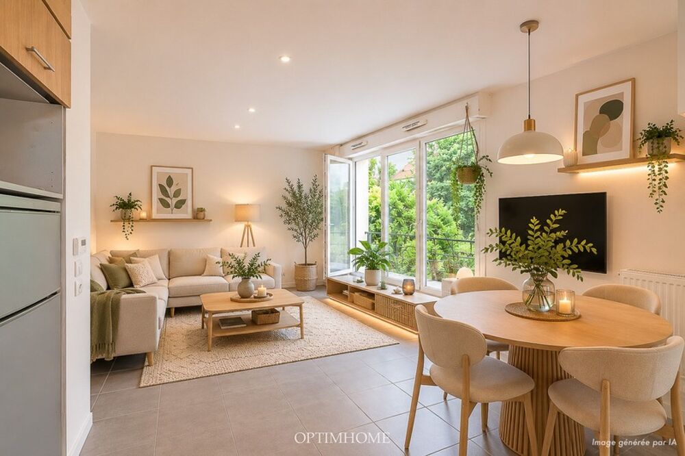 MAIRIE DES LILAS - IMMEUBLE 2012 - Appartement 3 PIÈCES - 2 CHAMBRES 53 m² 