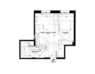  Appartement � vendre 2 pi�ces 41 m�