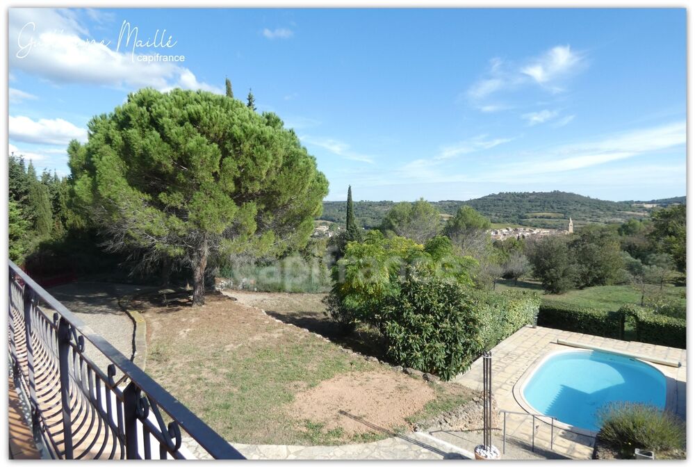 Vente Maison Propriété de 218m² habitable 6 pièces sur grand terrain avec vue dégagée proche de PEZENAS (34120) Pezenas