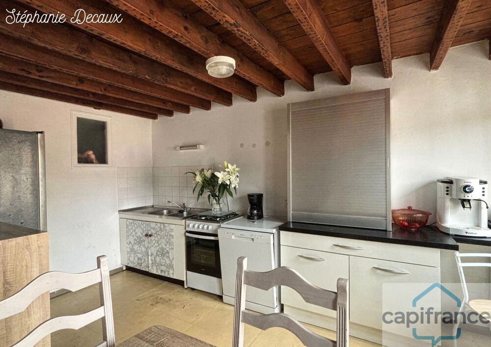 Vente Maison ? MAISON DE VILLE À VENDRE – HIRSON CENTRE (02500) – GARAGE 40 m² – 2 CHAMBRES Hirson