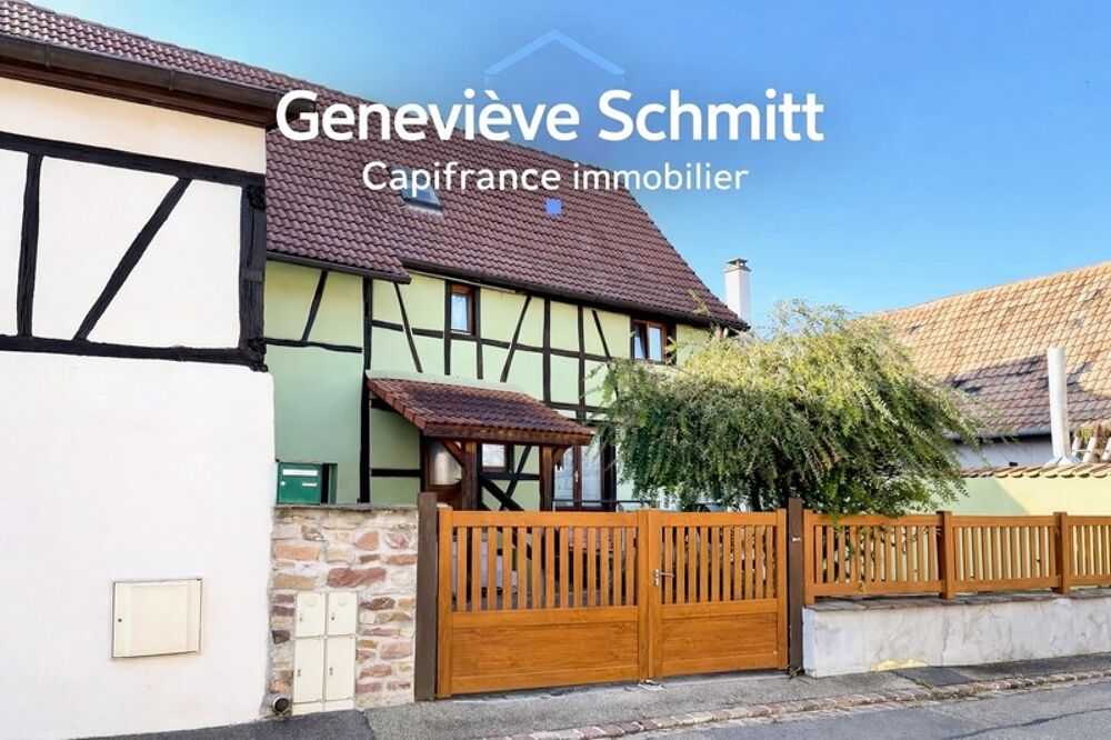 Maison de charme 122 m² avec terrasse, cour et cave  SUNDHOFFEN (68)