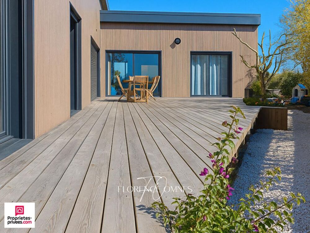 Vente Maison Exceptionnel à RUSTIQUES - Maison  Plain Pied contemporaine ossature bois -  143 m2 - 4 chambres Carcassonne