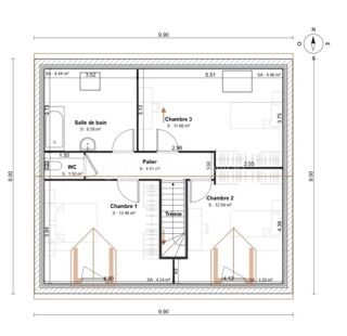  Terrain � vendre 609 m�