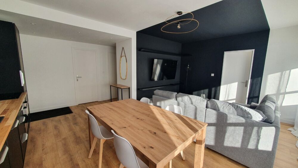 Finistère (29)  À vendre à Quimper Ouest : appartement T5 meublé en colocation de 91,07 m² habitables avec cave
