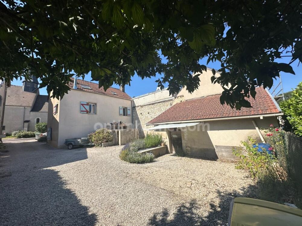 5 mn de Dijon Valmy, BELLEFOND 21490, AUTHENTIQUE MAISON BOURGUIGNONNE  176 m² HABITABLES, GRANGE, COUR, Greniers, bûcher, Cave