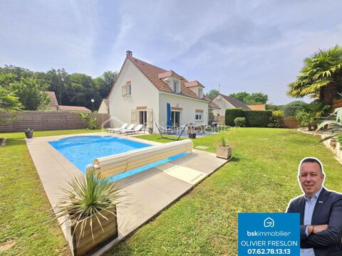   Magnifique Pavillon de plain pied de 161m� avec piscine � MARZY Maison - 5 pi�ce(s) - 161 m�