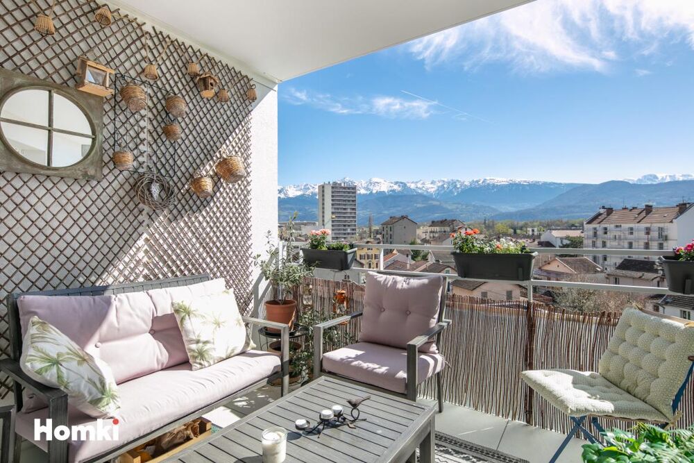 Vente Appartement T3 d'exception de 86 m² avec terrasse - Dernier étage - Île Verte Grenoble