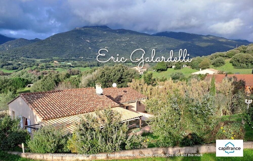 A VENDRE Ensemble immobilier locatif de 3 appartements T2 en rez-de-jardin sur la commune de VIGGIANELLO (20) proche plage et Pr
