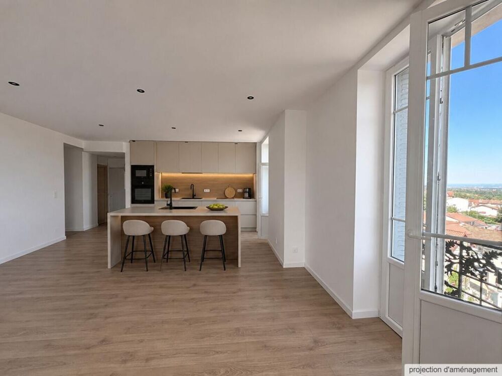 Appartement de 105 m² avec parking et DPE A