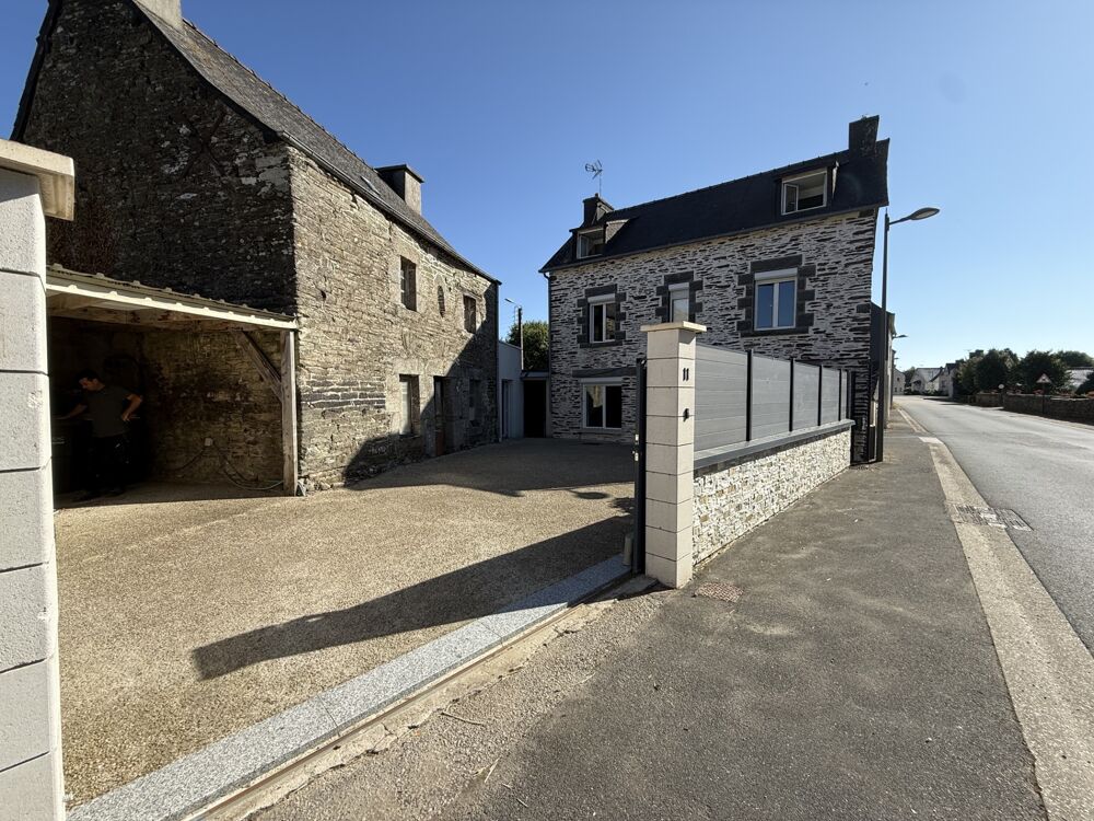 Maison rénovée avec seconde bâtisse à fort potentiel  Plussulien (22320)
