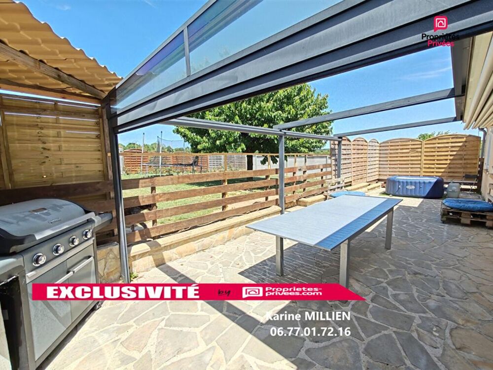 SAINT GEORGES MOTEL 27710 Maison individuelle - 1 étage - 4 chambres - Panneaux solaires - Terrain - 270 000 HAI