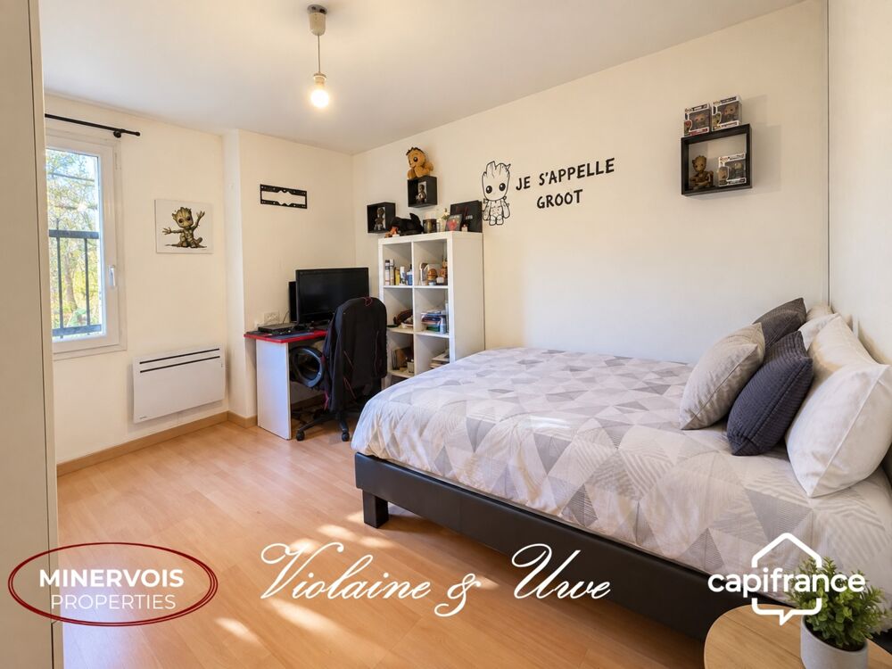 AZILLE  MAISON DE 184 M² AU MILIEU DES VIGNES AVEC PISCINE ET PANNEAUX SOLAIRES