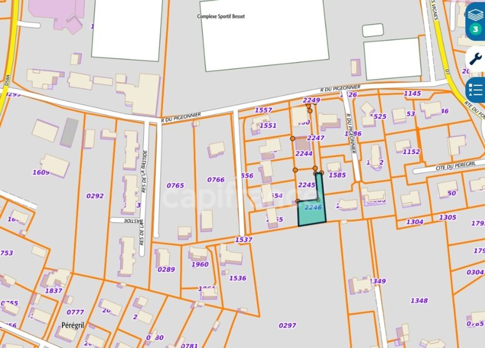 Vente Terrain RIEUMES – Terrain à bâtir 759 m² viabilisé – proche centre – 96 500 € Rieumes