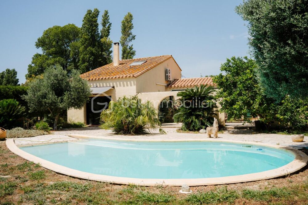 Magnifique maison avec piscine et grand jardin arboré