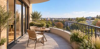 Vente Appartement SUPERBE 3 PIÈCES AU 6E ÉTAGE – MÉTRO 4 À 8 MIN À PIED – 2 TERRASSES Bagneux