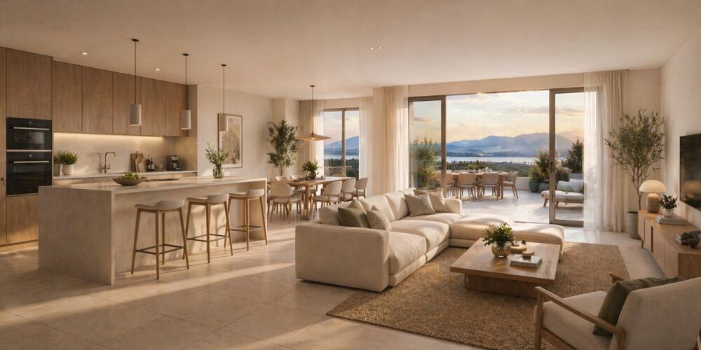 Vente Appartement Dernier étage d'exception : T4 haut de gamme avec Terrasse de 85 m² !! Villeneuve de la raho