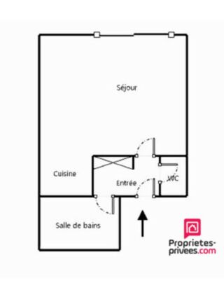  Appartement � vendre 1 pi�ce 33 m�