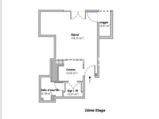  Appartement � vendre 1 pi�ce 27 m�