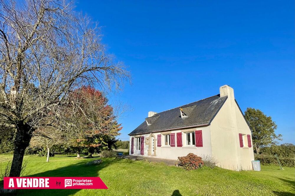 Maison de campagne 80 m2 sur terrain de 1 500 m², sans vis-à-vis