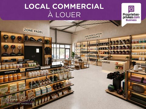 ZONE COMMERCIALE SENLIS - Location Local commercial  112 m&sup2; 1800 60300 Senlis