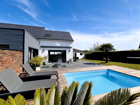   Belle contemporaine- piscine- 196 m2- 3 suites,1ch- Bureau Maison - 8 pi�ce(s) - 196 m�
